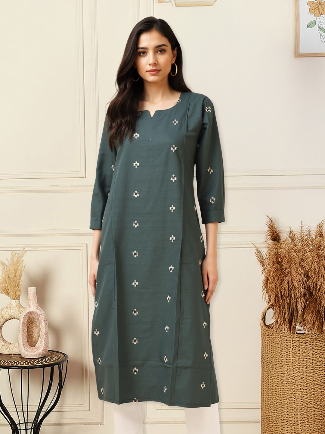Picture of The Perfect Blend of Tradition and Trend Straight Kurta